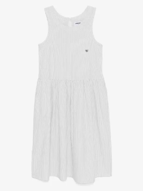 CHOCOOLATE striped midi dress