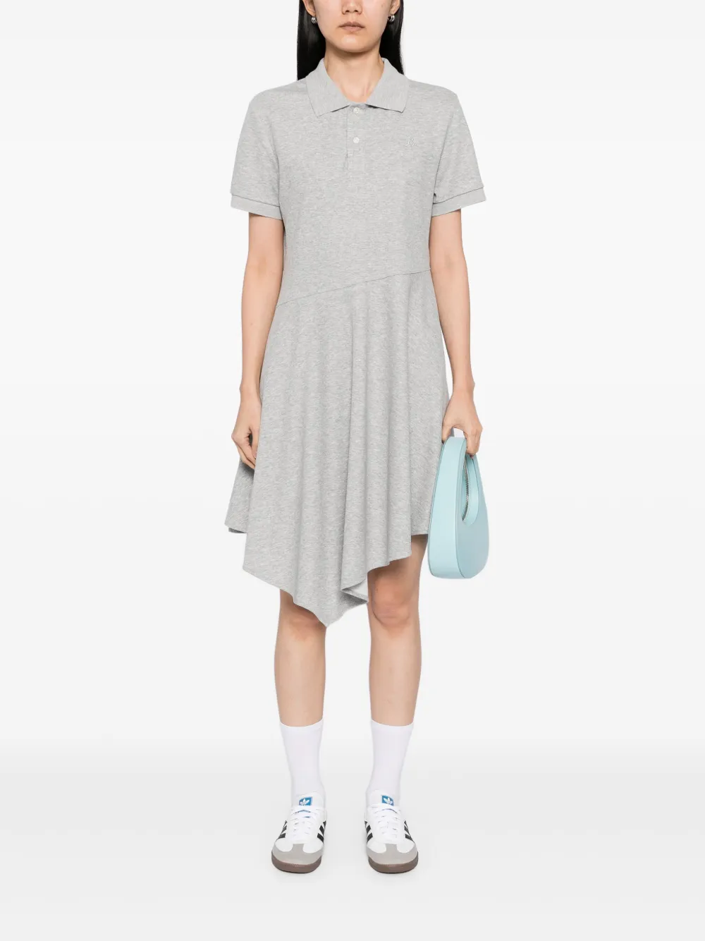 B+ab Polo mini-jurk - Grijs