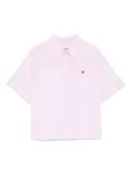 CHOCOOLATE logo-patch shirt - Pink