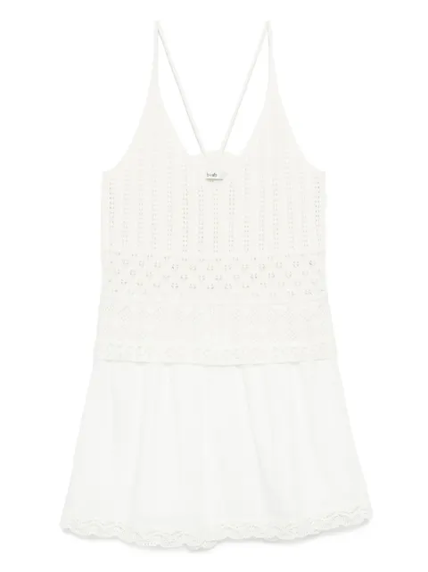 b+ab Crochet top skirt set