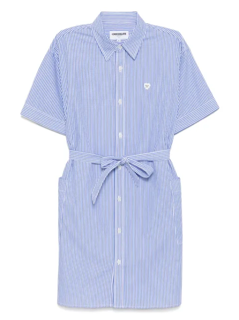 CHOCOOLATE vestido con motivo de rayas