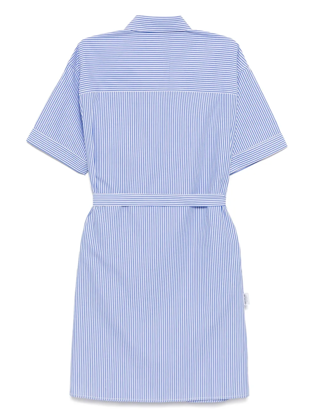 CHOCOOLATE Gestreepte jurk Blauw