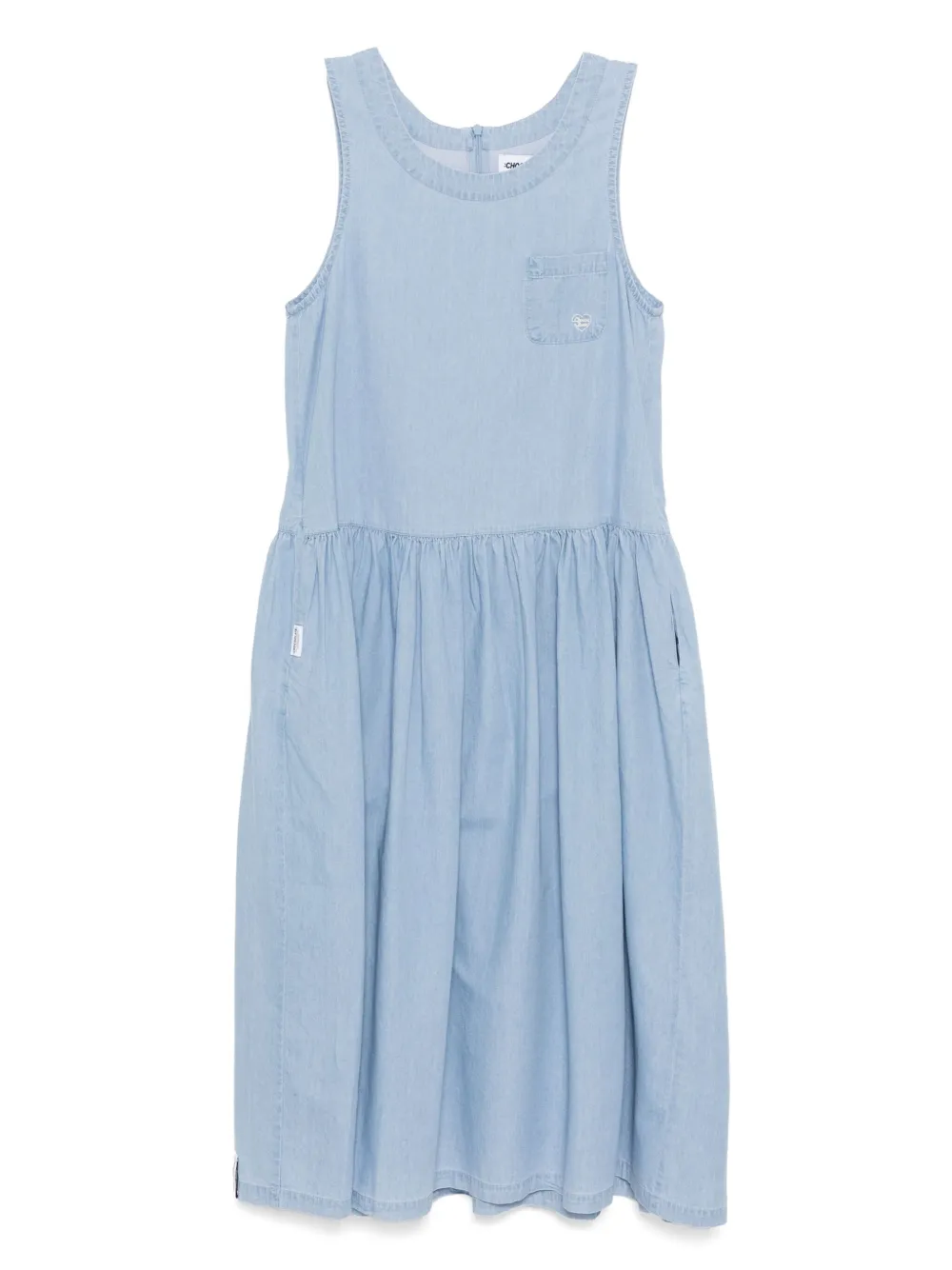CHOCOOLATE Mouwloze jurk Blauw