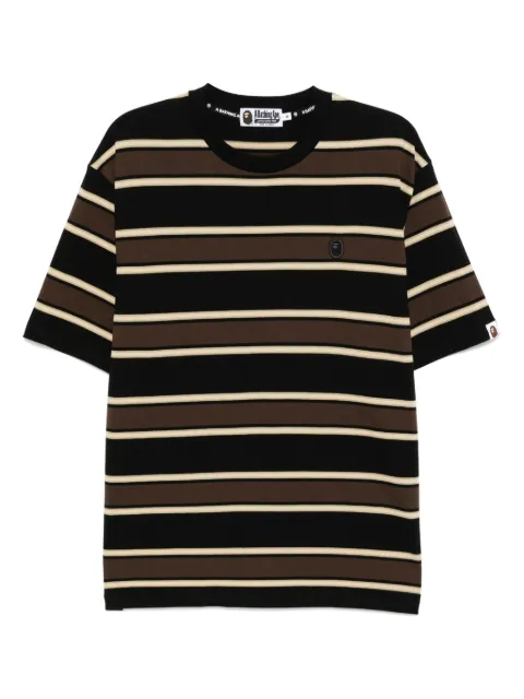 A BATHING APE® logo-embroidered t-shirt