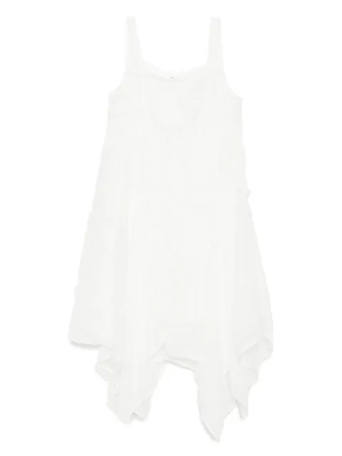 b+ab Kleid mit eckigem Ausschnitt
