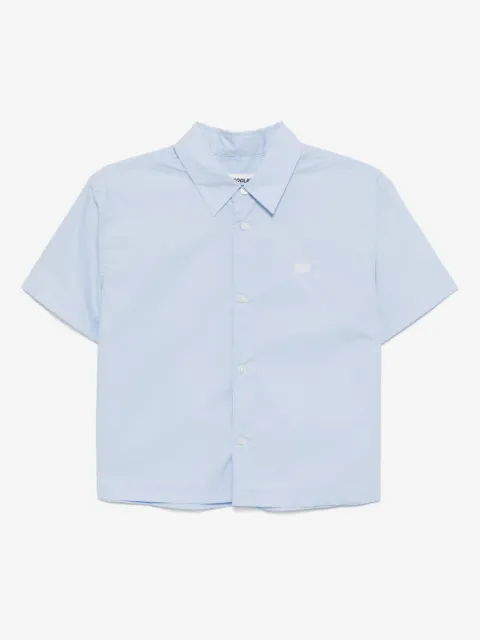 CHOCOOLATE logo-embroidered shirt