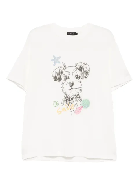 tout a coup graphic-print t-shirt