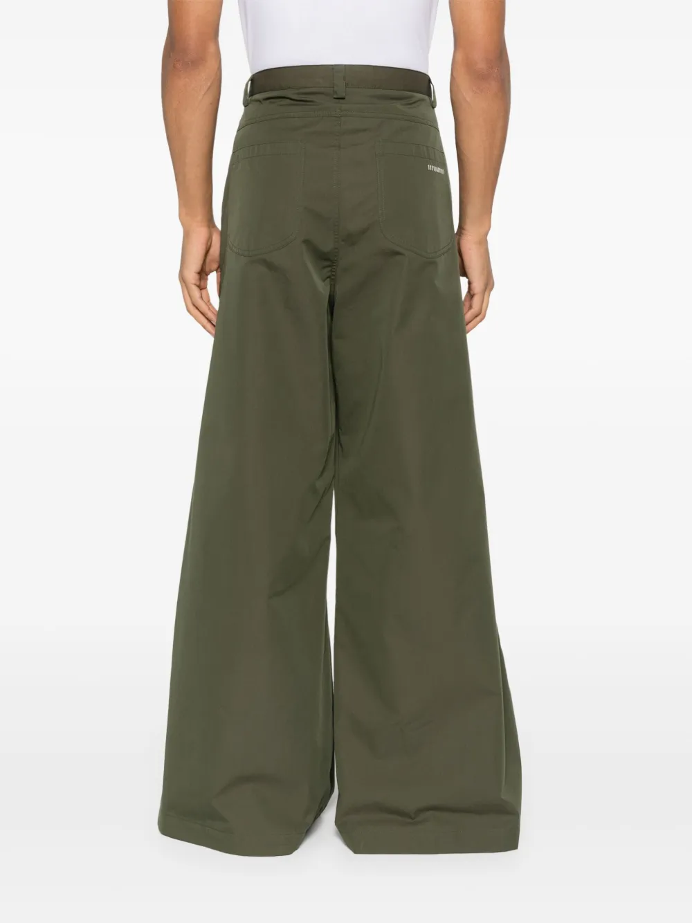 Société Anonyme Katoenen broek Groen