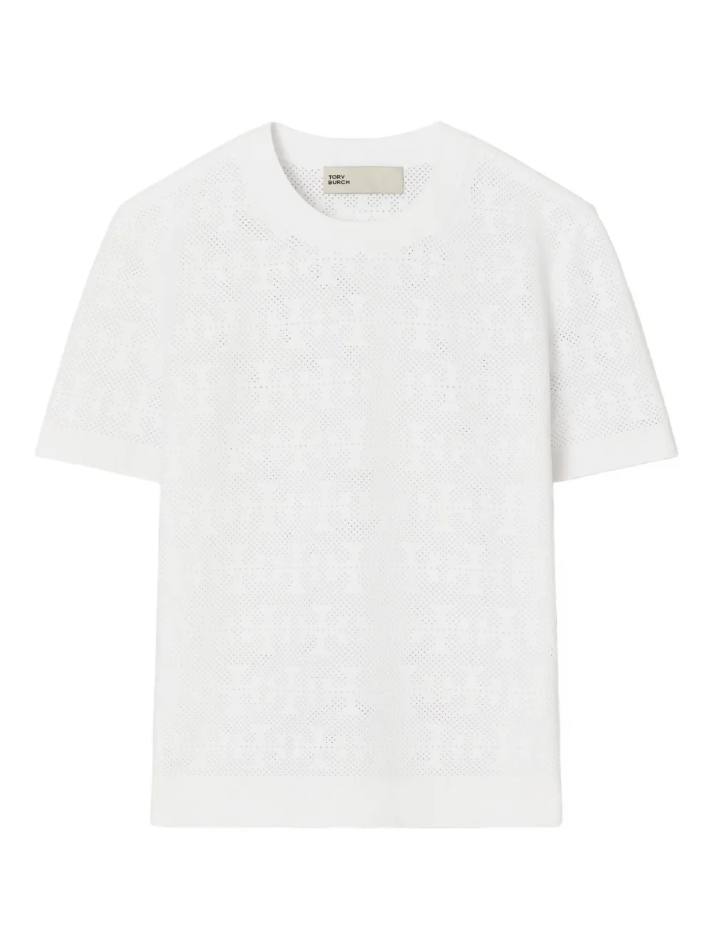 Tory Burch ショートスリーブトップ - ホワイト Tory Burch ショートスリーブトップ - ホワイト