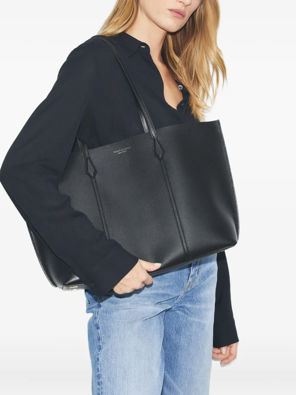 Tory Burch Perry shopper - Zwart