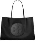 Tory Burch Ella logo-embossed tote bag - Black