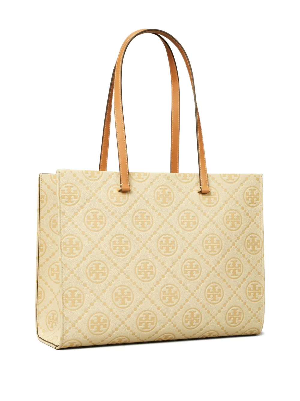 Tory Burch T-monogram Tote Bag In Neutral