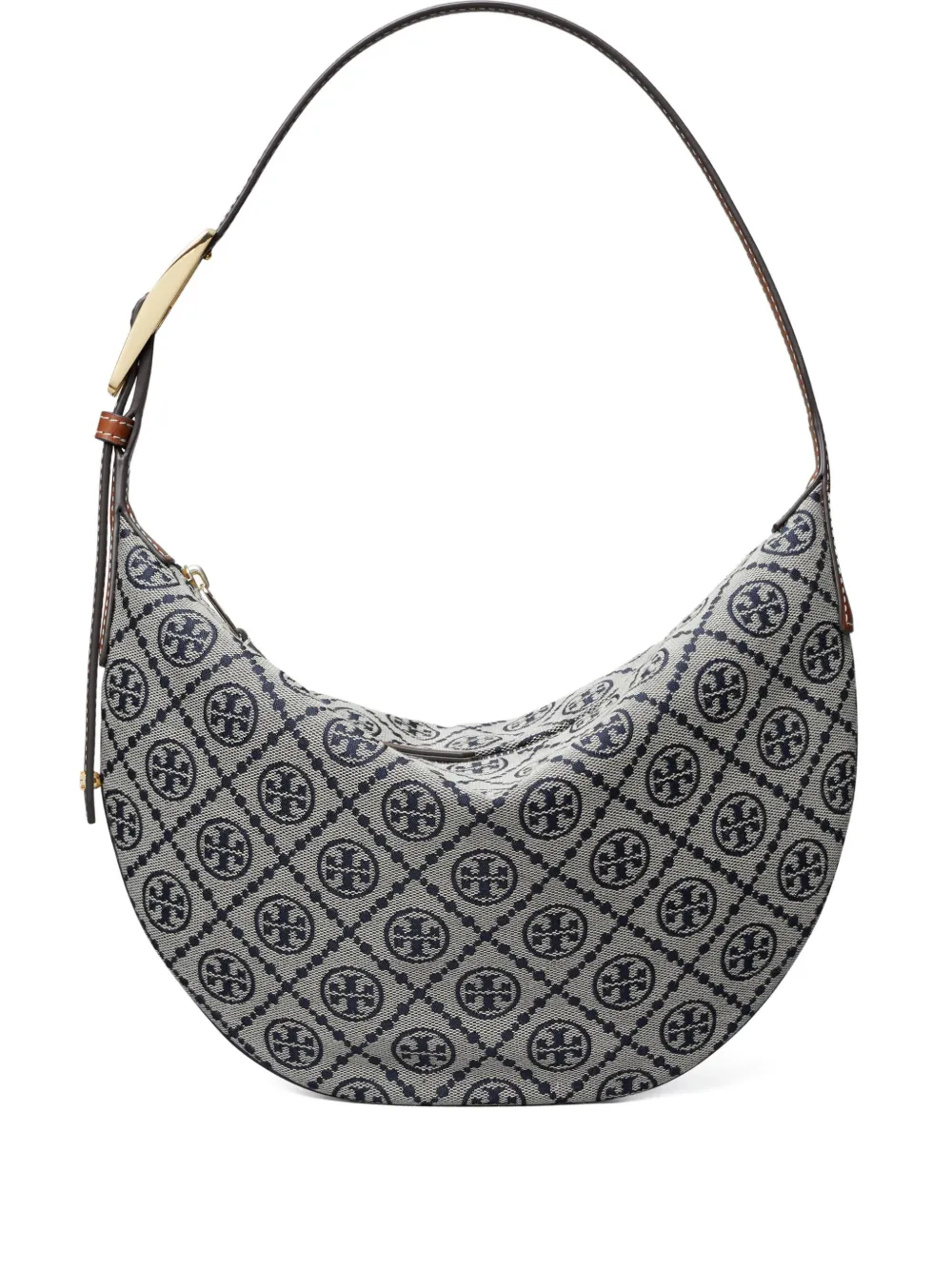 Tory Burch T-Monogram ショルダーバッグ - グレー Tory Burch T-Monogram ショルダーバッグ - グレー
