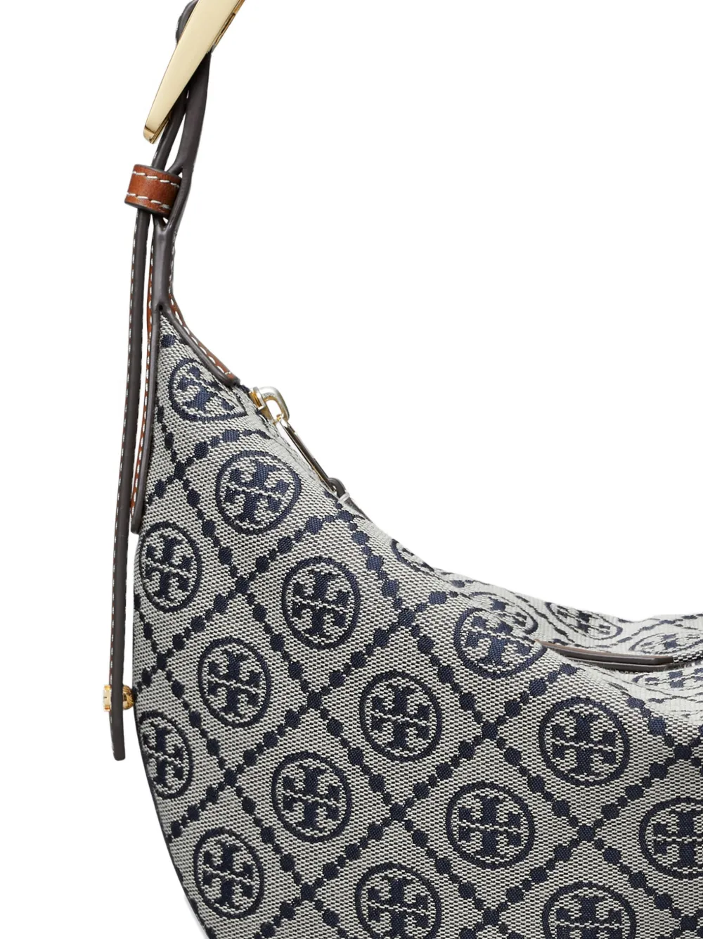 Tory Burch T-Monogram schoudertas Grijs