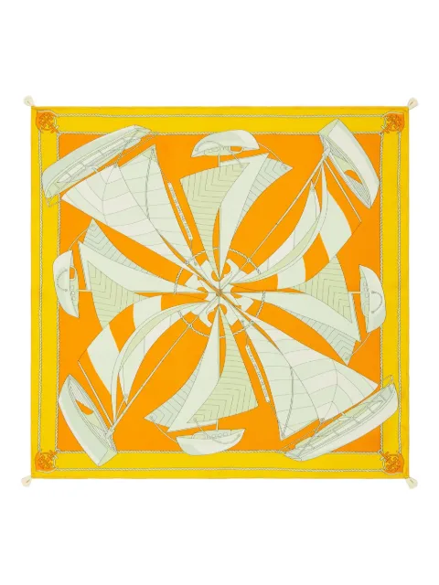 Tory Burch foulard à imprimé Sailboat