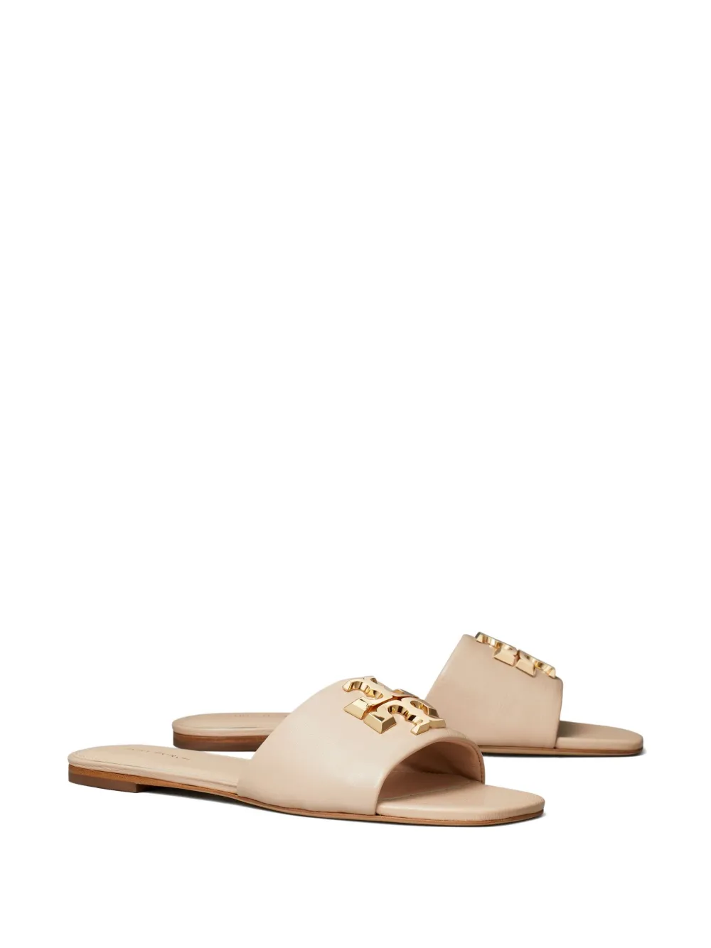 Tory Burch Eleanor slide sandals - Roze