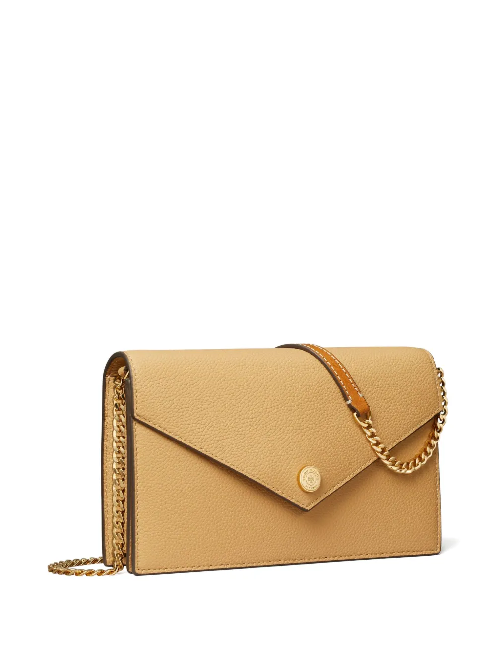 Tory Burch Portemonnee met ketting Bruin