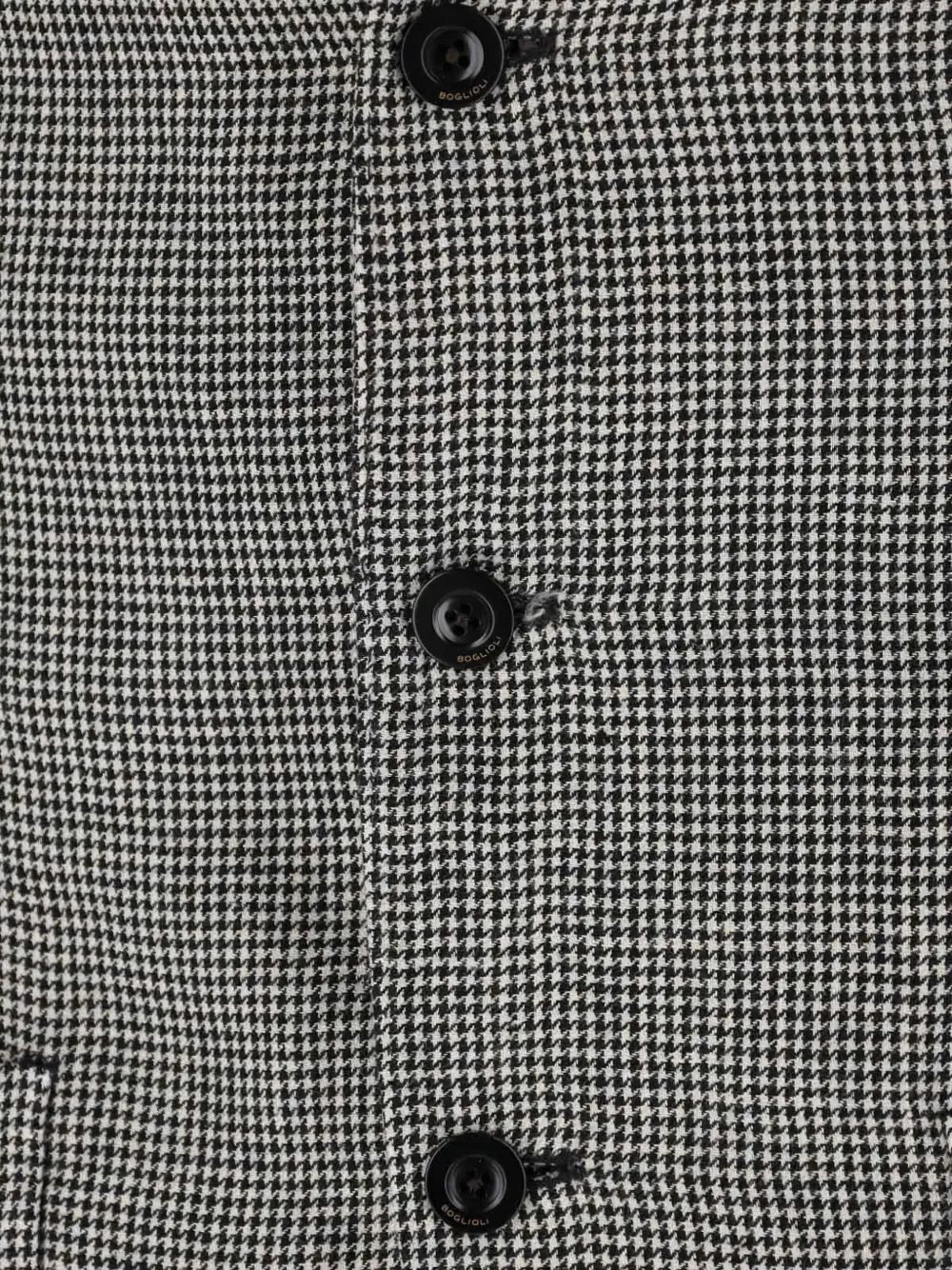 Boglioli Blazer met pied-de-poule print Zwart