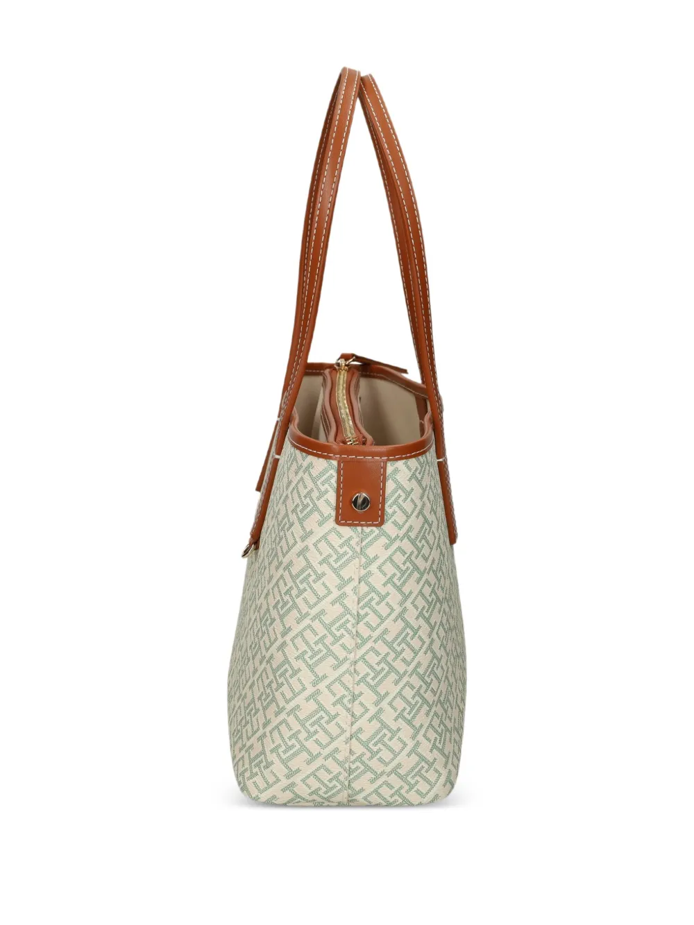Tommy Hilfiger Shopper met monogram Wit