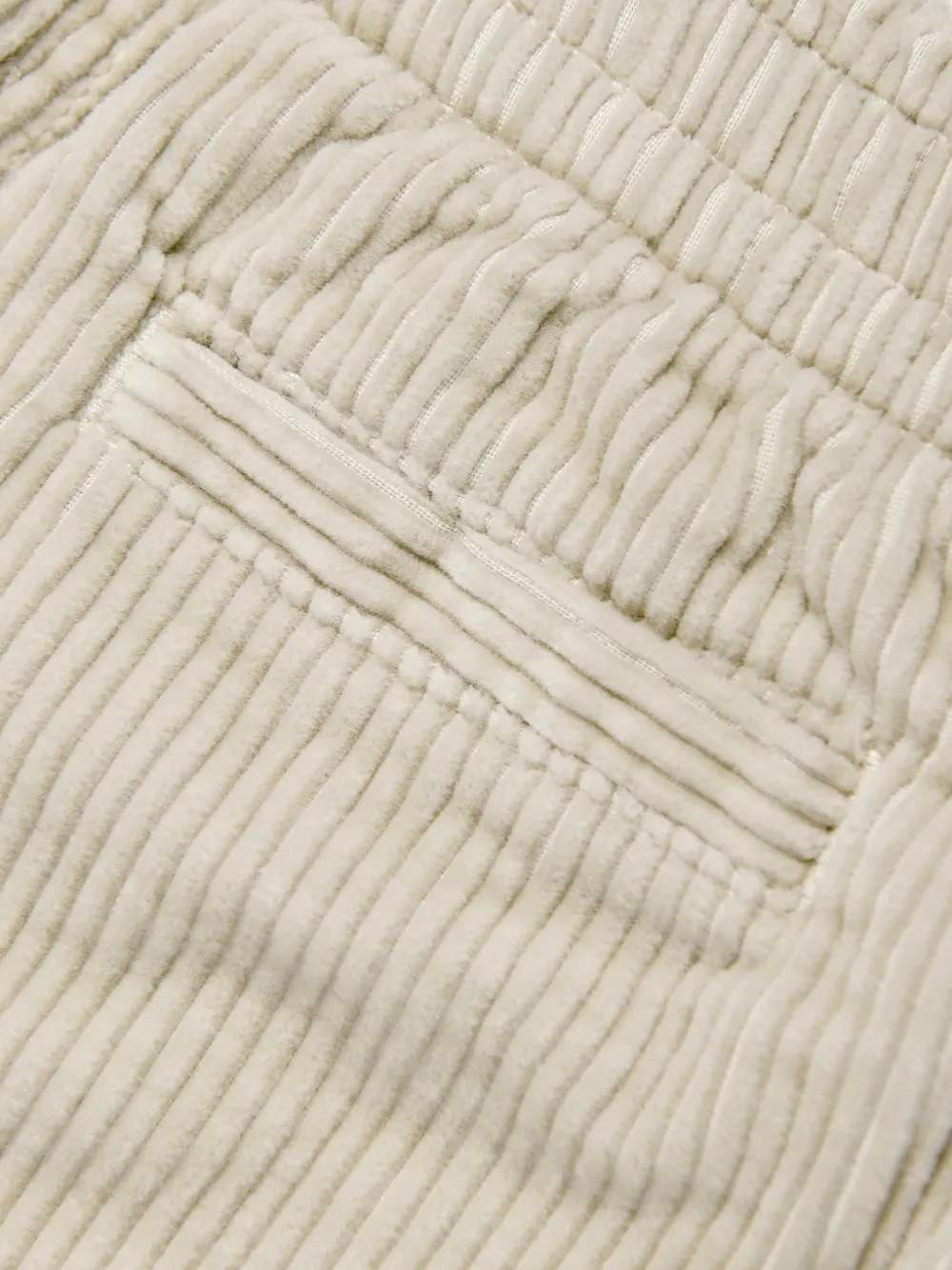 POLO RALPH LAUREN KIDS Ribfluwelen shorts Beige