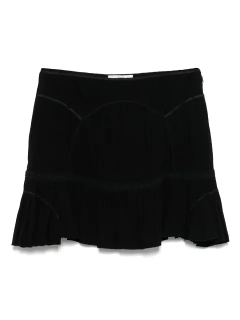 Prada Pre-Owned falda corta acampanada 2000