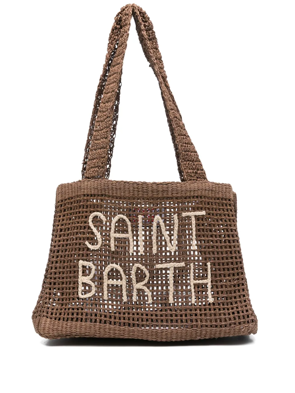 MC2 Saint Barth Fiona ハンドバッグ - ブラウン MC2 Saint Barth Fiona ハンドバッグ - ブラウン
