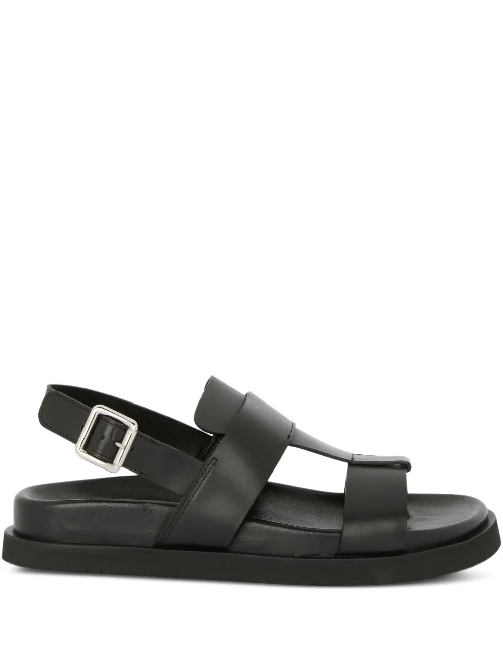 GUGLIELMO ROTTA Tilda strappy flat sandals Zwart