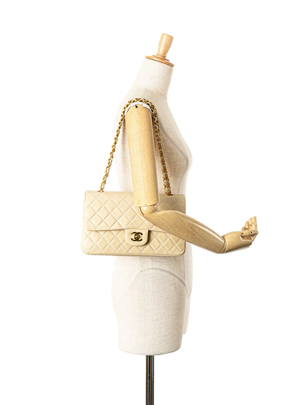 CHANEL Pre-Owned 1994-1996 Medium Classic Lambskin Double Flap shoulder bag | Pre-Owned | Image 2