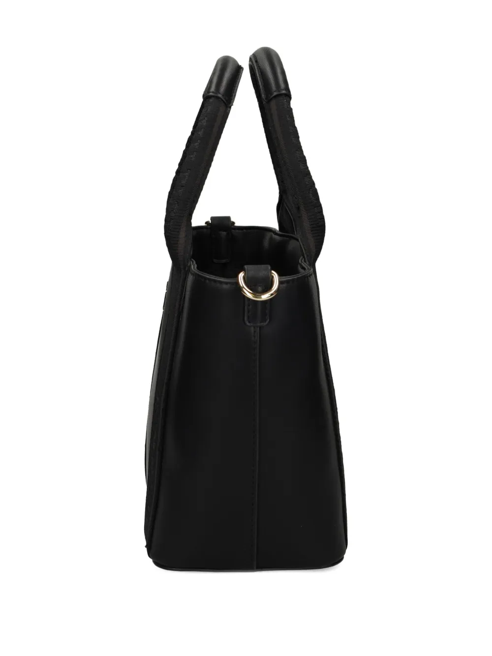 Tommy Hilfiger Shopper met logoband Zwart