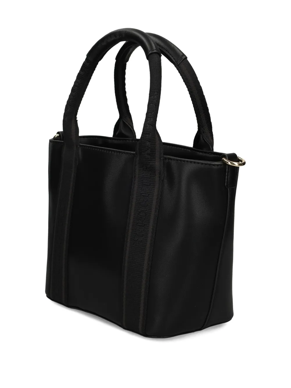 Tommy Hilfiger Shopper met logoband Zwart