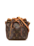 Louis Vuitton Pre-Owned 2018 Monogram Nano Noe bucket bag - Brown