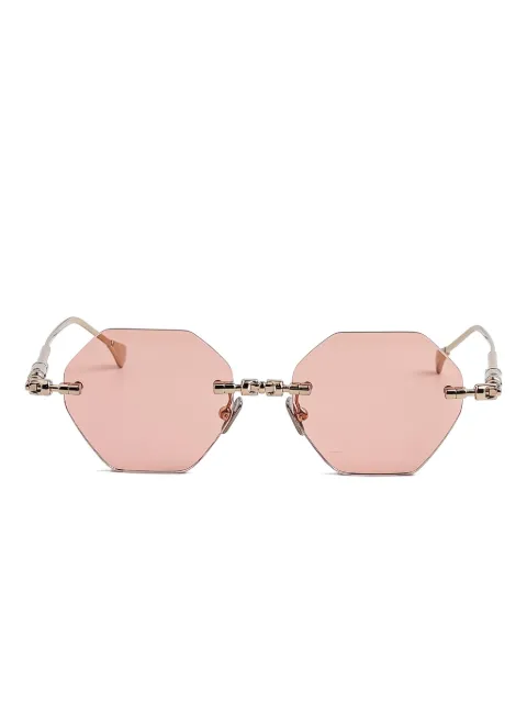 Kuboraum H60 octagonal-frame sunglasses