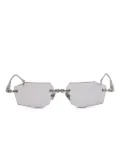Kuboraum H63 octagonal-frame sunglasses - Grey