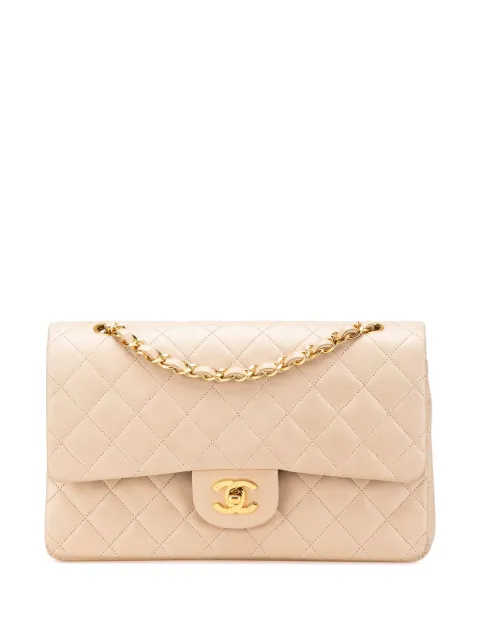 CHANEL Pre-Owned 1991-1994 Medium Classic Lambskin Double Flap shoulder bag