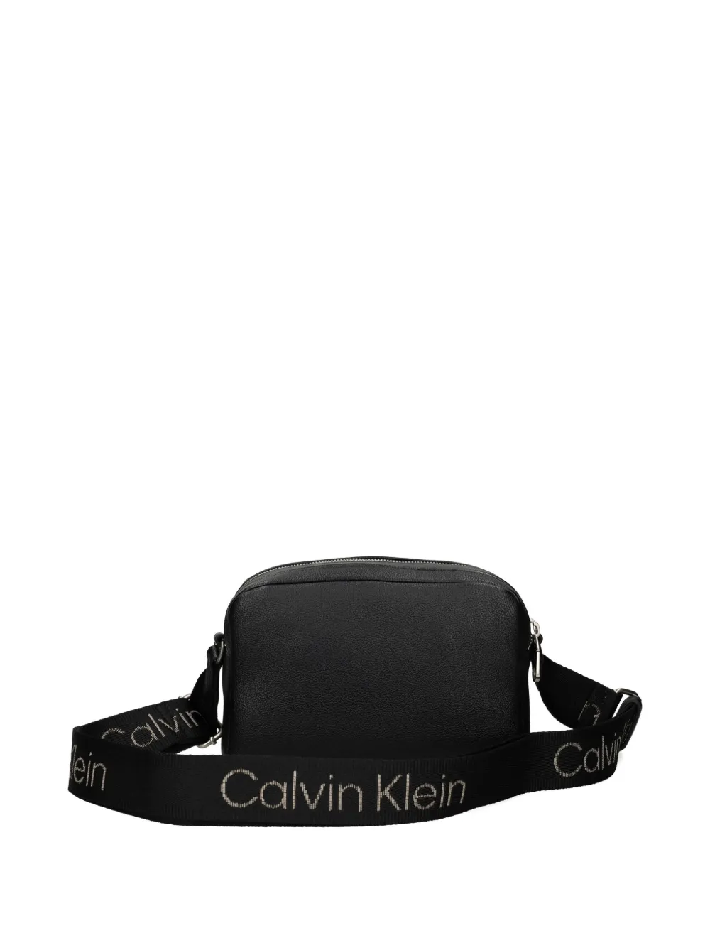 Calvin Klein Crossbodytas met logoband Zwart