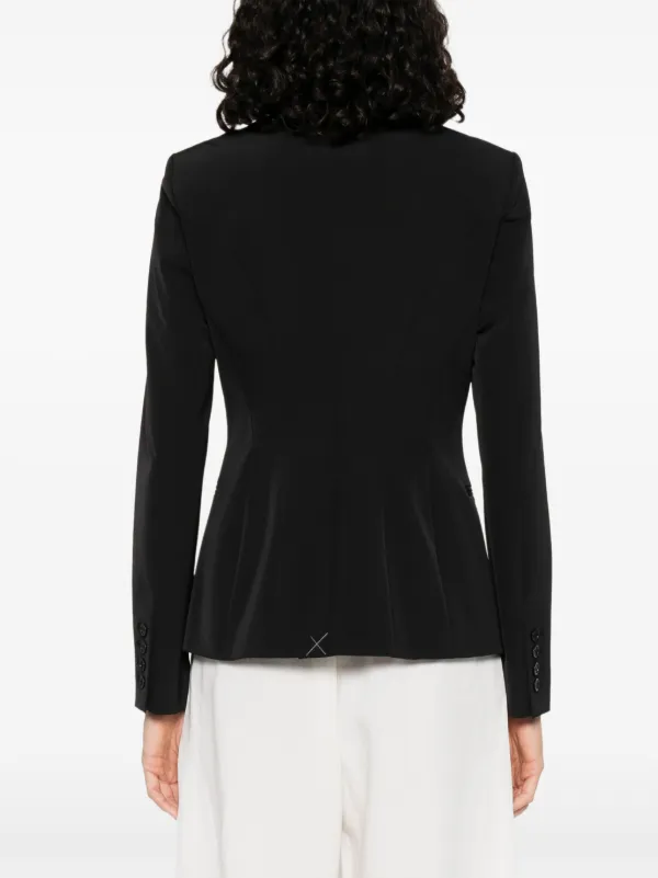 スーツ DONDUP Women Suit Jackets DJ586WF0174DXXX999 Black DONDUP single-breasted Blazer | Black | FARFETCH