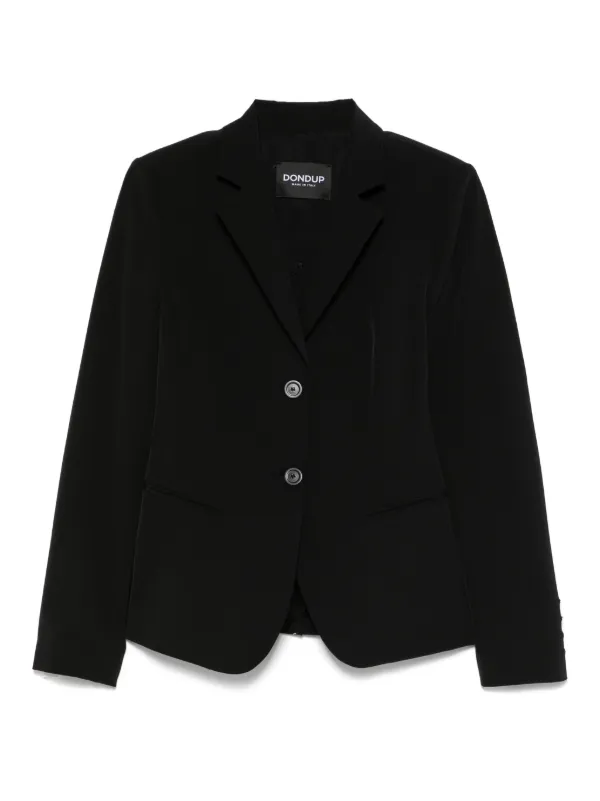 スーツ DONDUP Women Suit Jackets DJ586WF0174DXXX999 Black DONDUP single-breasted Blazer | Black | FARFETCH