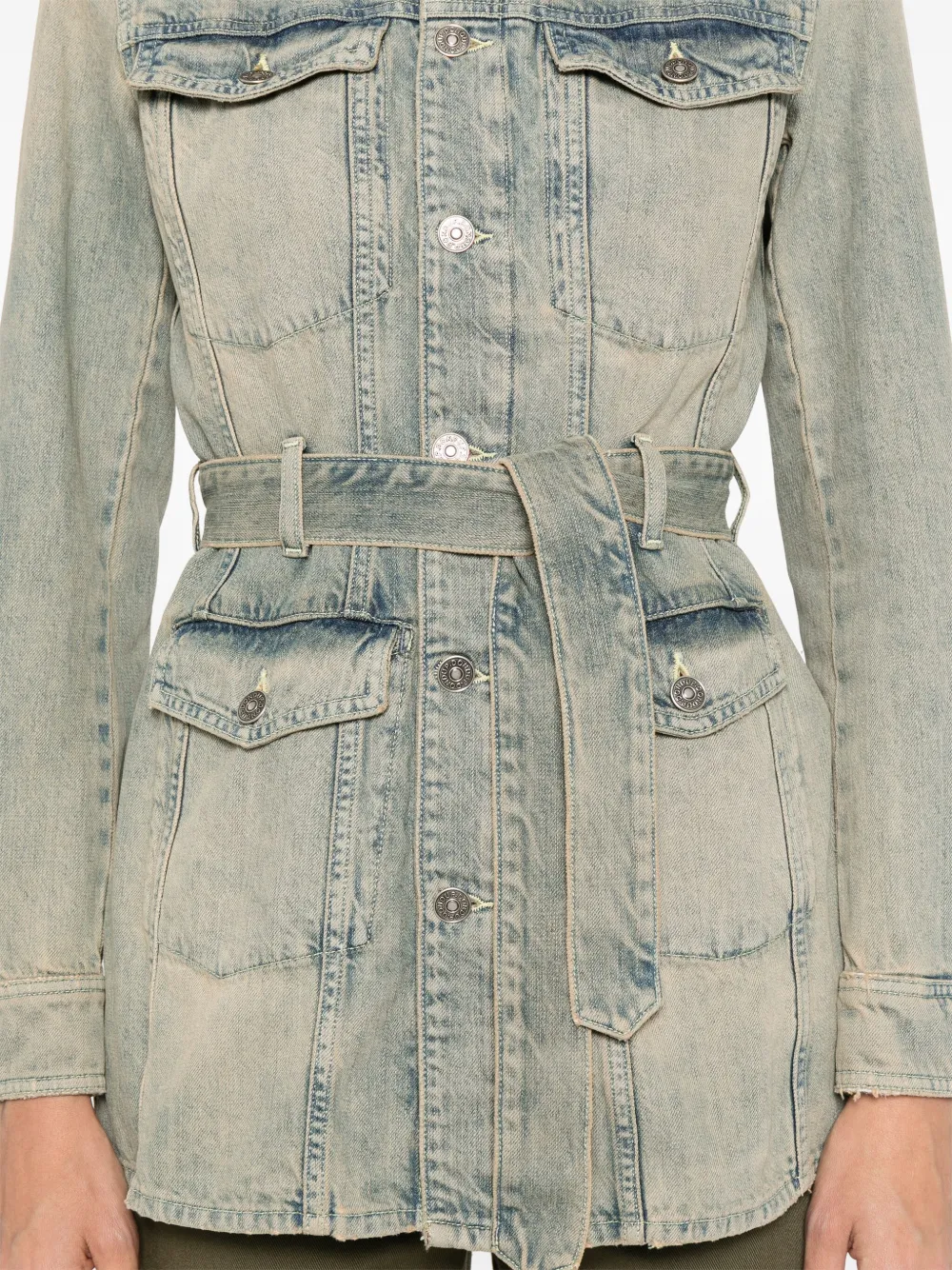 DONDUP Denim jack Blauw
