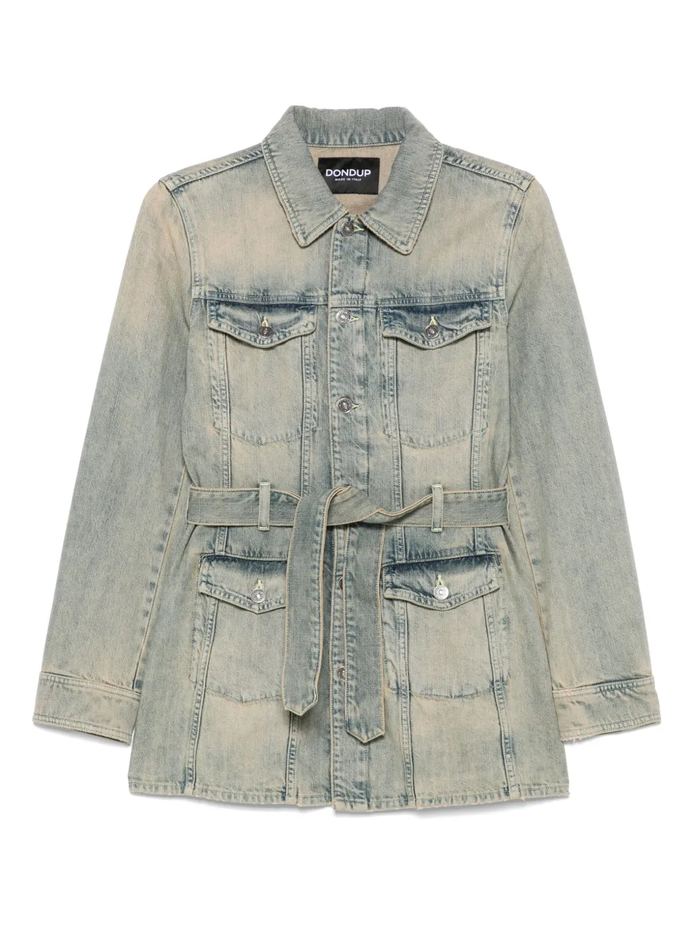 DONDUP cotton-blend denim jacket | Blue | Image 1