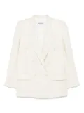 DONDUP linen blazer - Neutrals