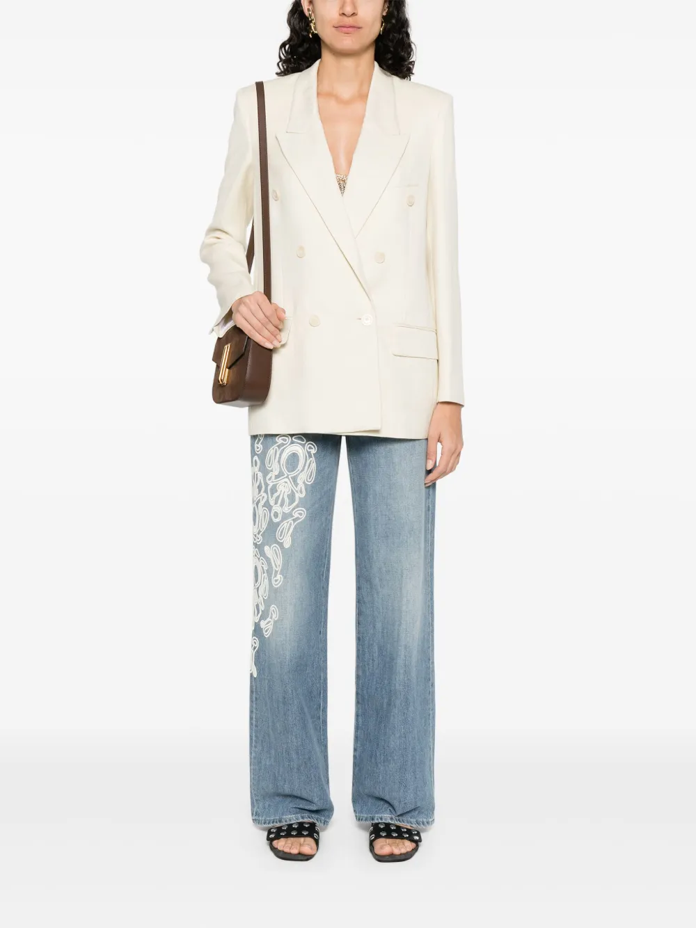 DONDUP linen blazer | Blazers | Image 2