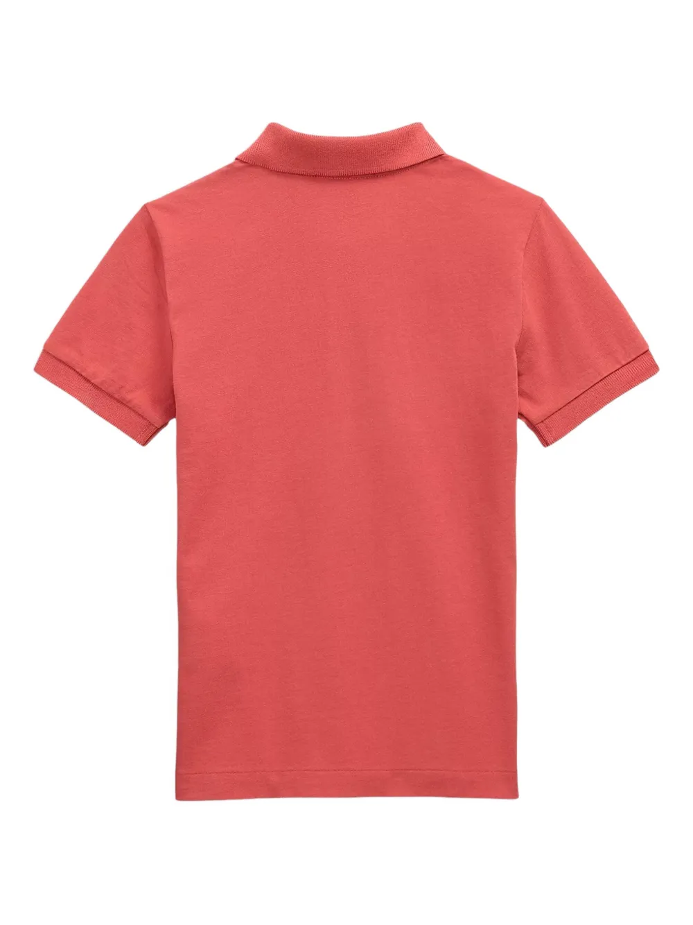 POLO RALPH LAUREN KIDS Katoenen poloshirt met geborduurd logo Rood