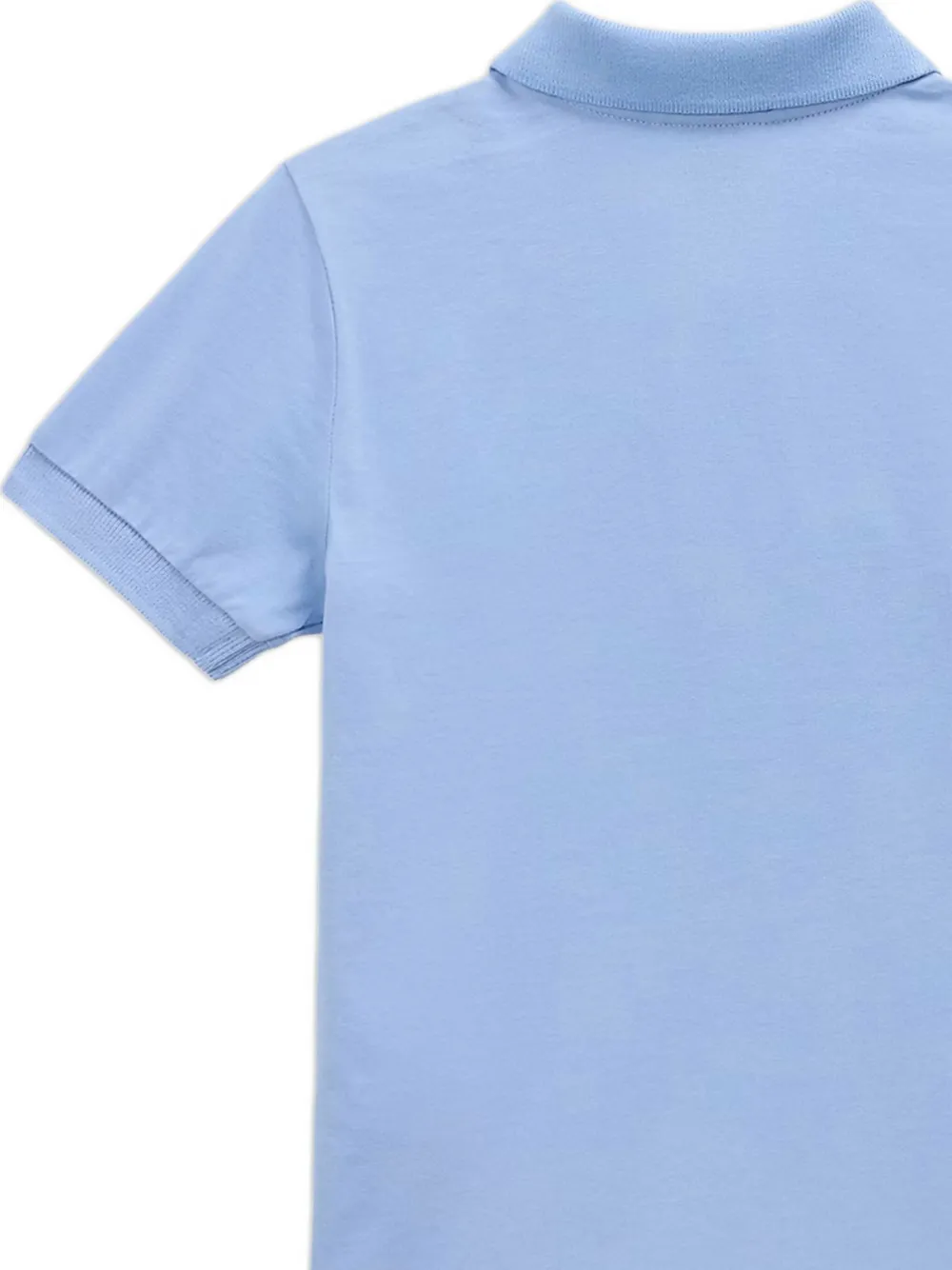 POLO RALPH LAUREN KIDS Katoenen poloshirt met geborduurd logo Blauw