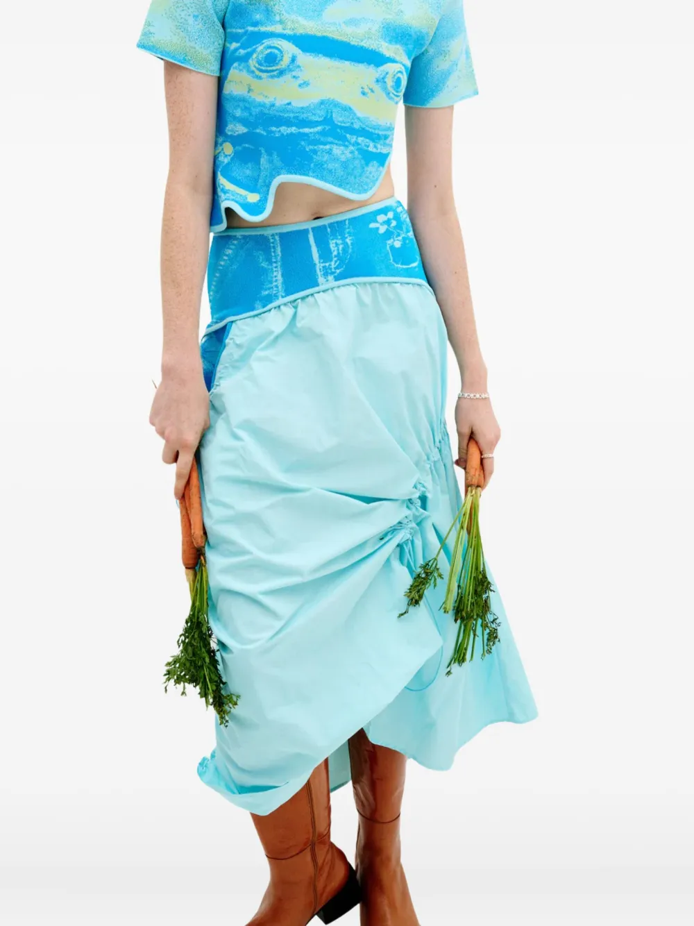 PH5 Peony maxi skirt - Blauw