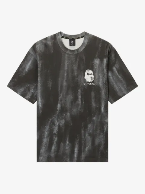 FINGERCROXX logo-print T-shirt