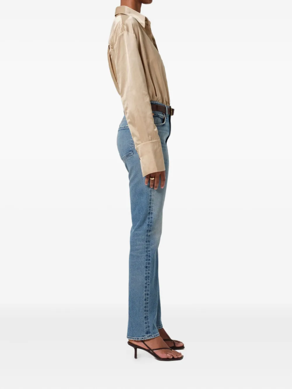 CITIZENS OF HUMANITY LIGHT-WASHED JEANS