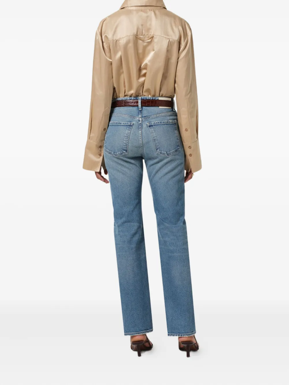 CITIZENS OF HUMANITY LIGHT-WASHED JEANS