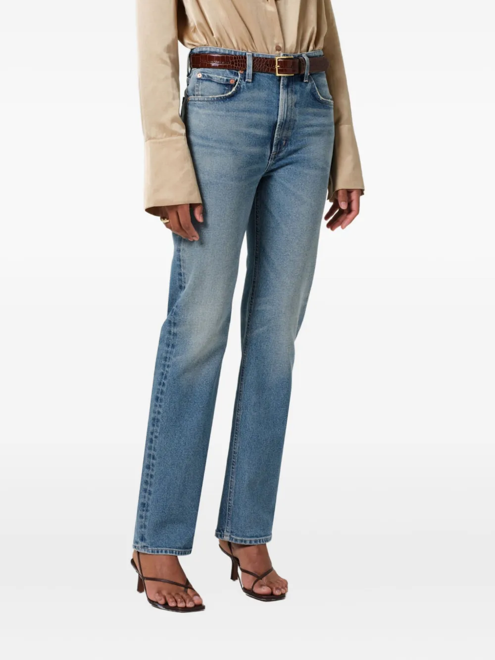 CITIZENS OF HUMANITY LIGHT-WASHED JEANS