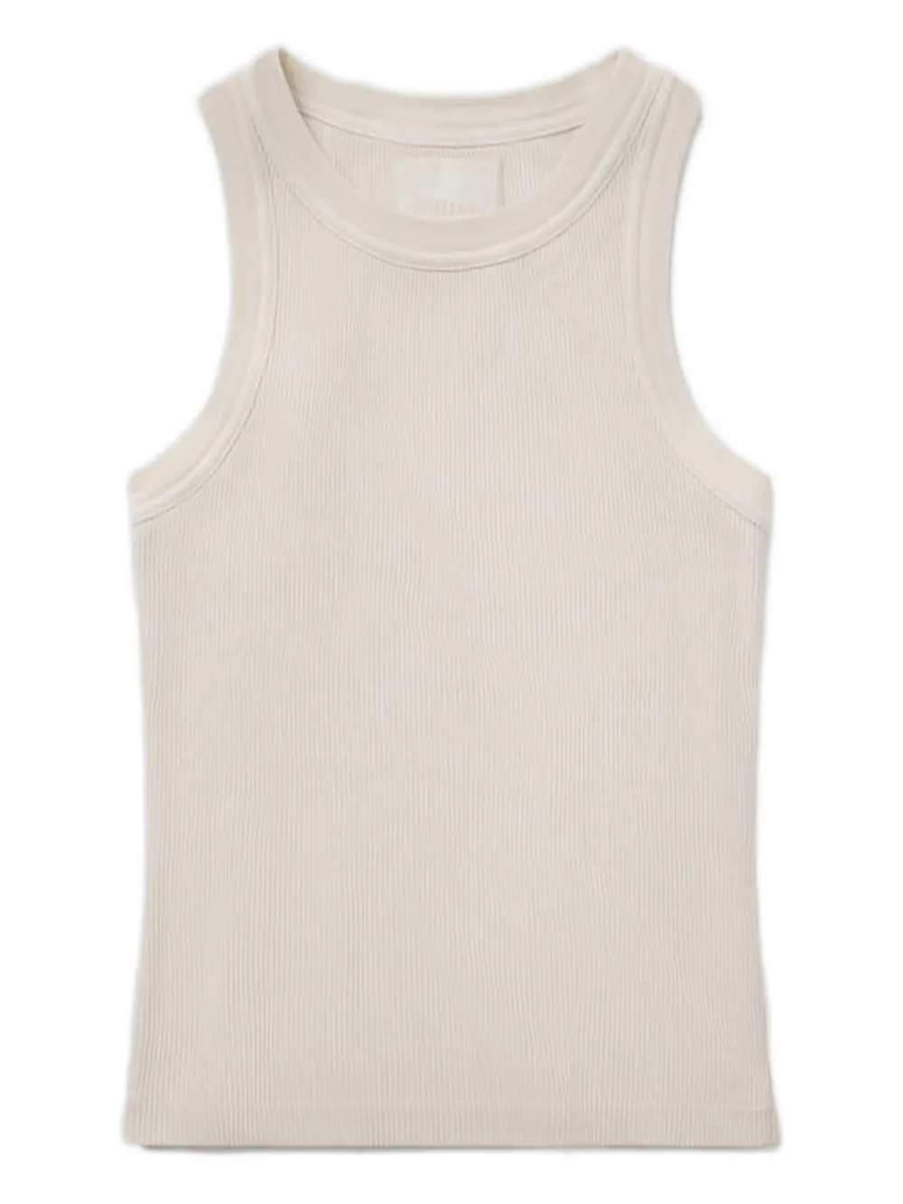 Citizens of Humanity Isabel ribbed sleeveless top Wit