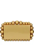 Cult Gaia bead-embellished clutch bag - Gold